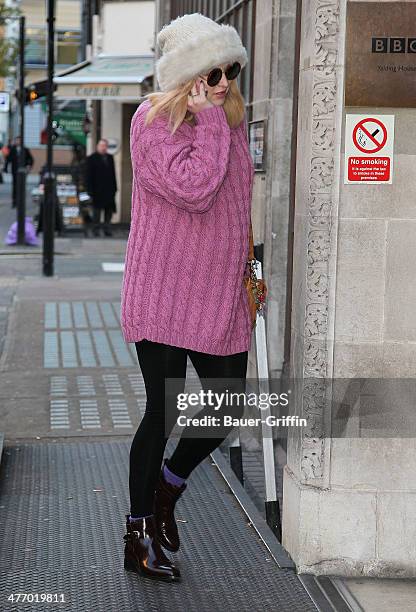 Fearne Cotton is seen on November 30, 2012 in London, United Kingdom.