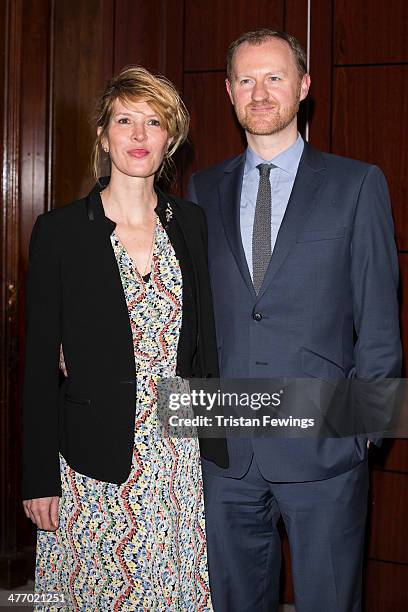 Julia Davis and Mark Gatiss attend as the London Lesbian and Gay switchboard celebrates its 40th birthday at The Waldorf Hilton Hotel on March 6,...