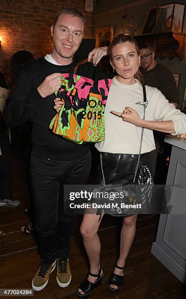 Creative Director Stuart Vevers and Dree Hemingway attend the COACH Men's Spring 2016 Party, hosted by Stuart Vevers, Tinie Tempah and Dree...