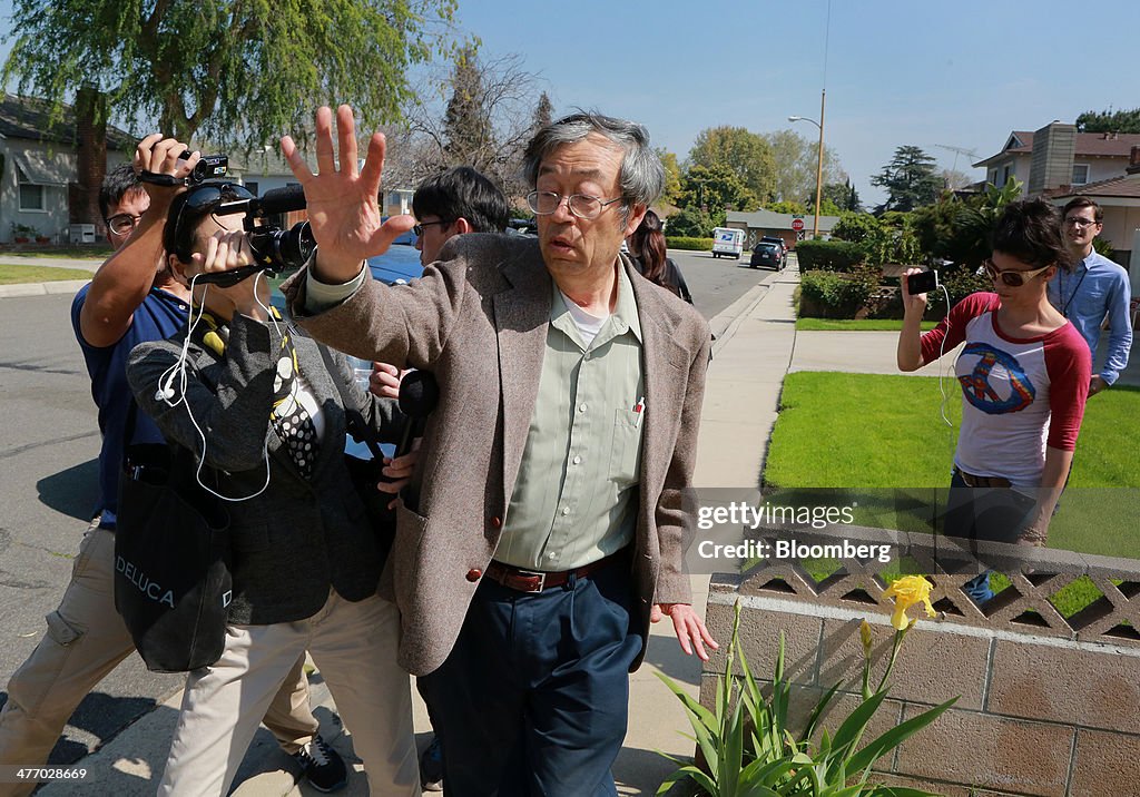 Bitcoin Father Dorian S. Nakamoto, identified by Newsweek magazine as the founder of ...