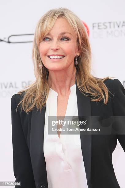 Bo Derek attends the 55th Monte Carlo TV Festival Opening Ceremony at the Grimaldi Forum on June 13, 2015 in Monte-Carlo, Monaco.