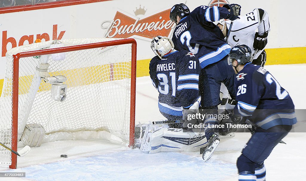 Los Angeles Kings v Winnipeg Jets