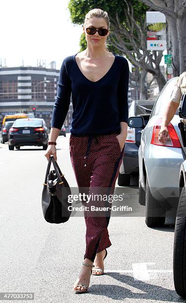 Ali Larter is seen on March 06, 2014 in Los Angeles, California.