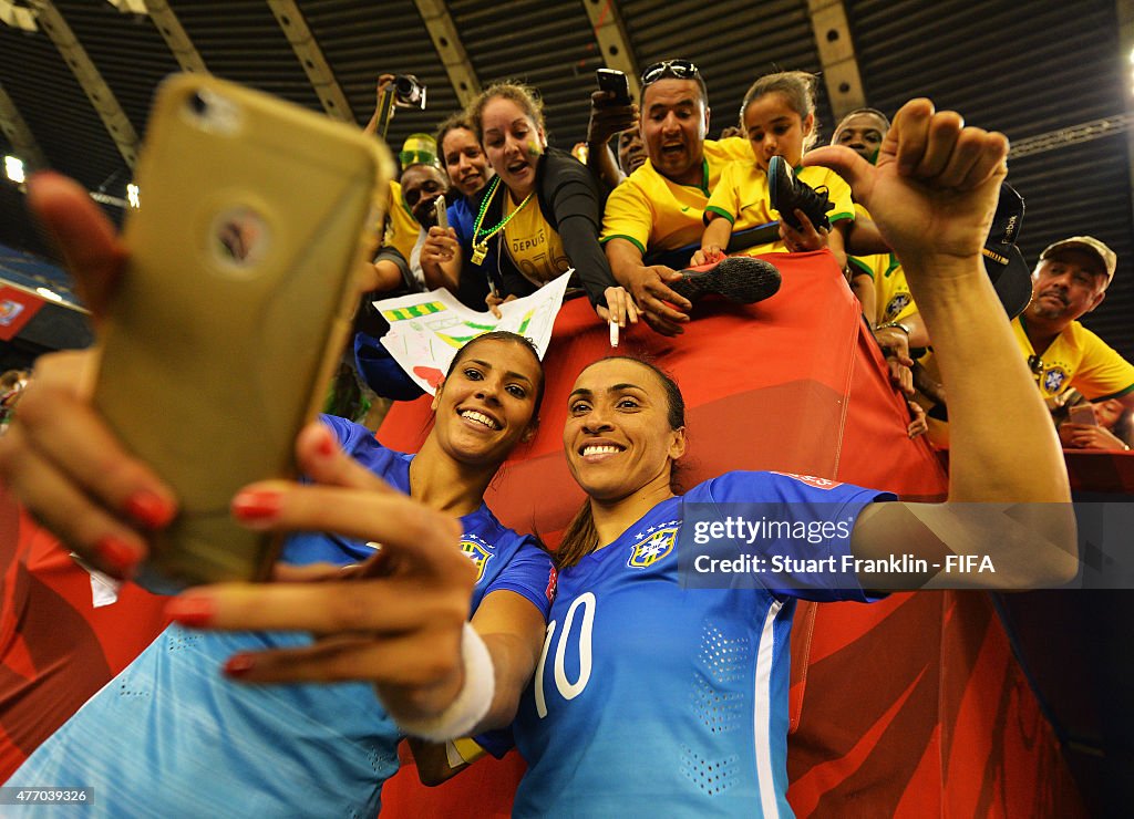 Brazil v Spain: Group E - FIFA Women's World Cup 2015