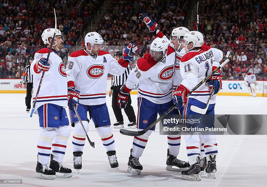Montreal Canadiens v Phoenix Coyotes