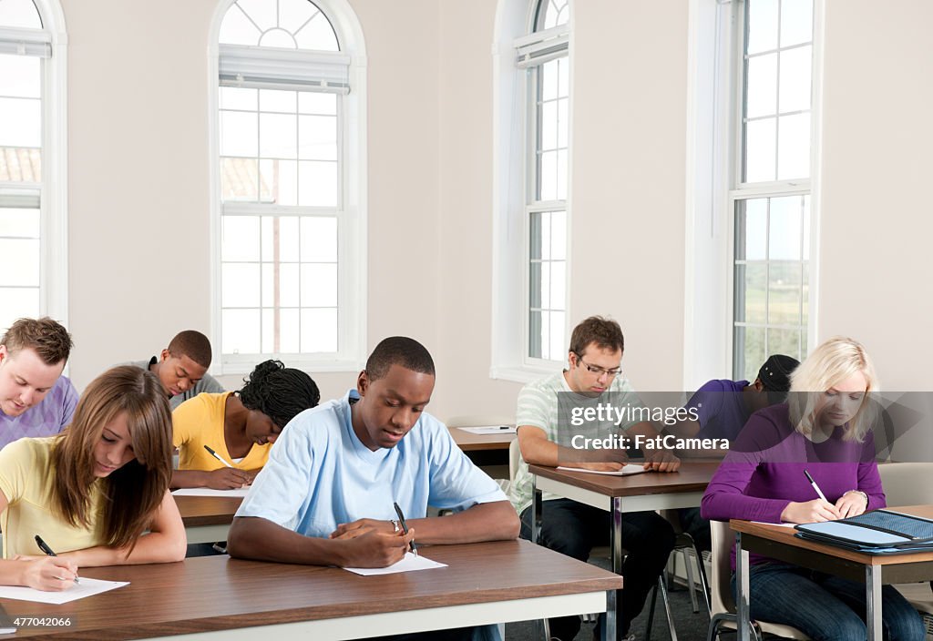 College Test High-Res Stock Photo - Getty Images
