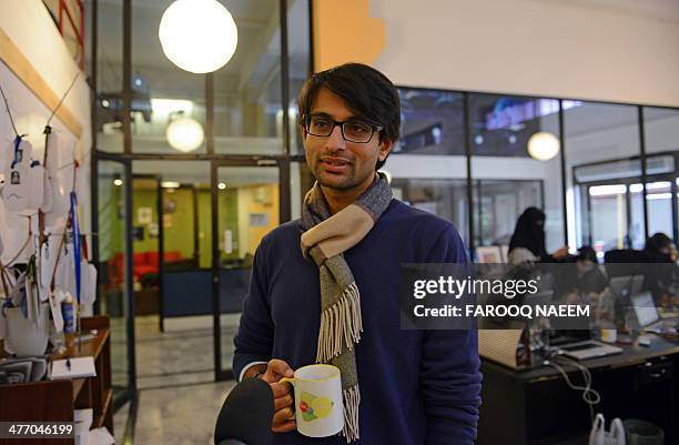 Lifestyle-videogames-IT-Pakistan,FEATURE by Issam Ahmed In this picture taken on January 21 Pakistani game designer Mohsin Ali Afzal speaks to AFP at...