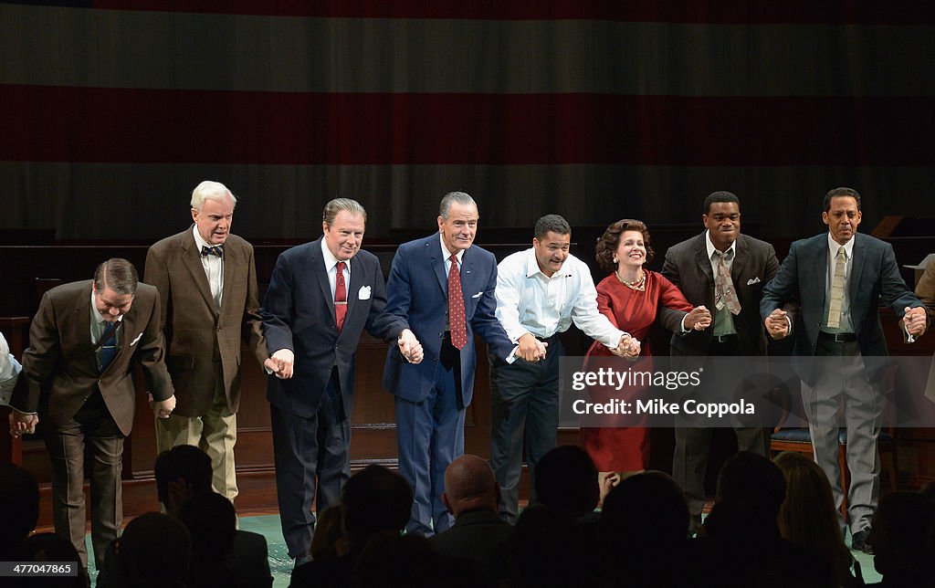 "All The Way" Opening Night - Arrivals And Curtain Call