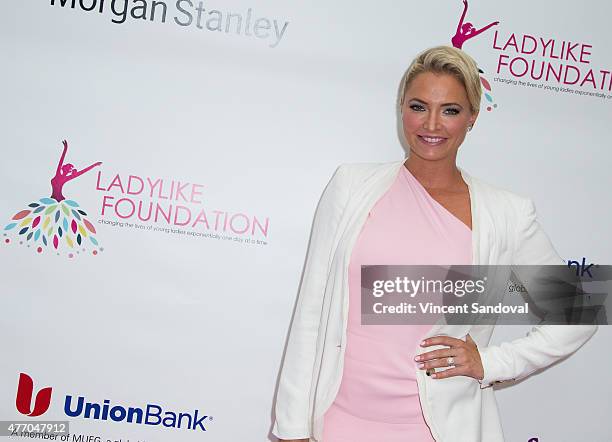 Producer Whitney Kroenke attends the LadyLike Foundation 7th Annual Women of Excellence scholarship luncheon at Luxe Hotel on June 13, 2015 in Los...