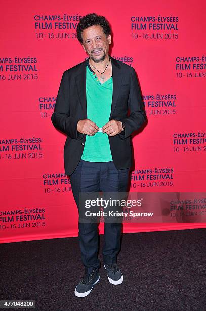 Abel Jafri attends the 'Asphalte' Premiere during the 4th Champs Elysees Film Festival at UGC George V on June 13, 2015 in Paris, France.