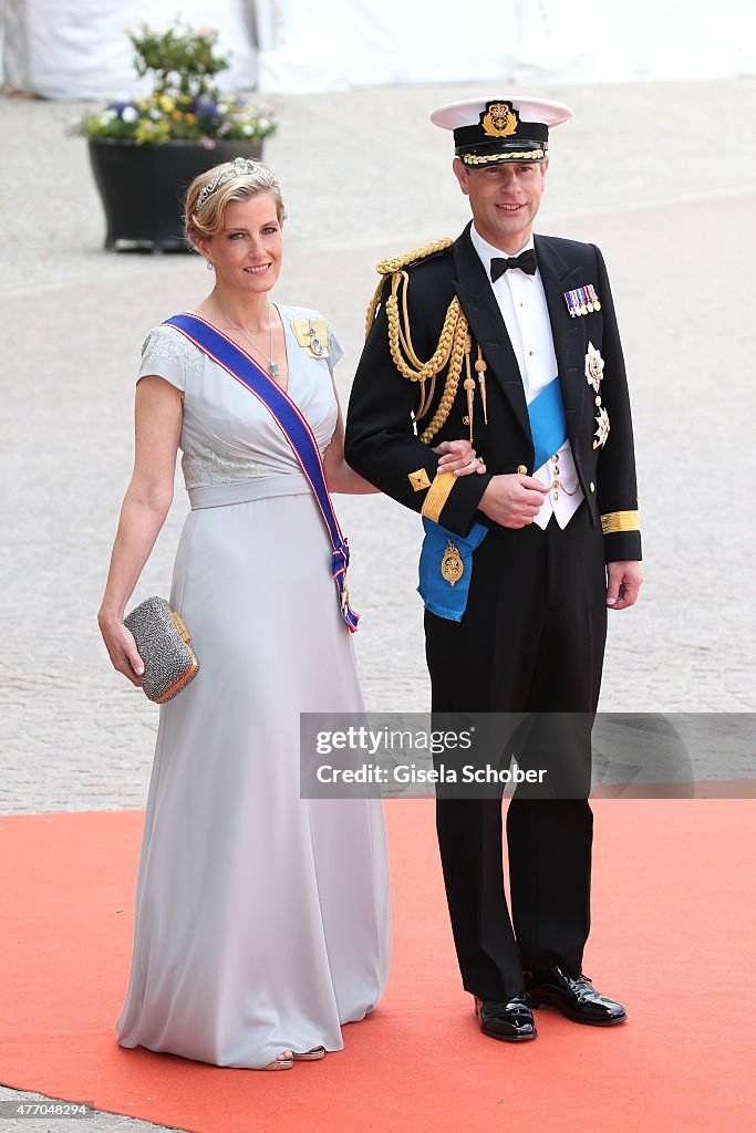 Ceremony And Arrivals: Wedding Of Prince Carl Philip Of Sweden And Sofia Hellqvist