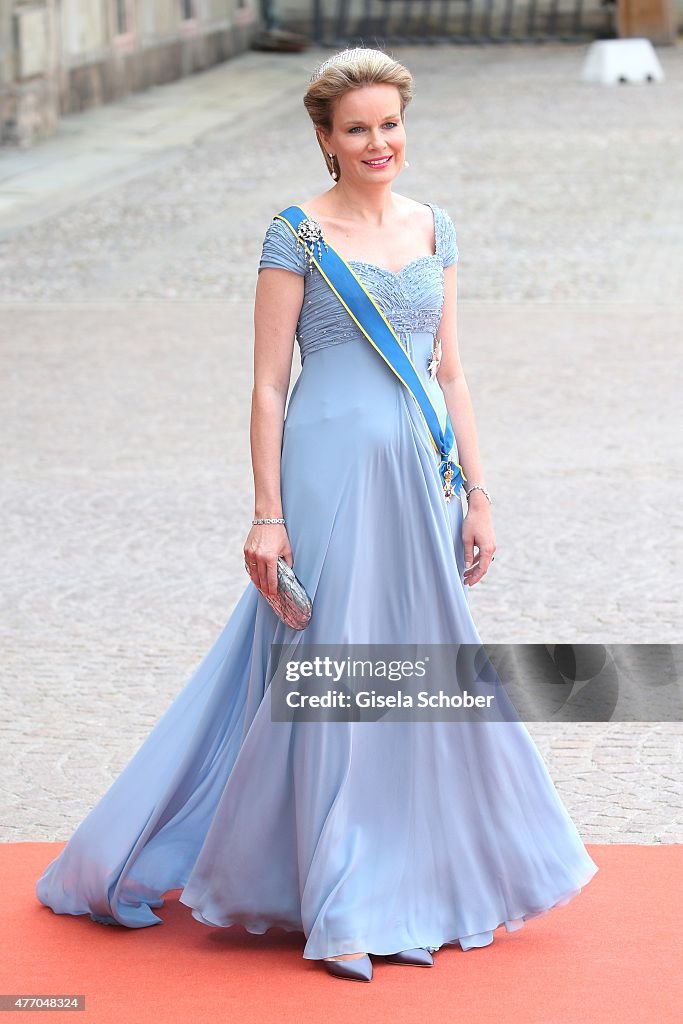 Ceremony And Arrivals: Wedding Of Prince Carl Philip Of Sweden And Sofia Hellqvist