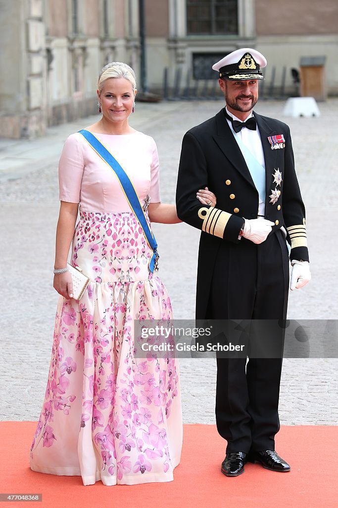 Ceremony And Arrivals: Wedding Of Prince Carl Philip Of Sweden And Sofia Hellqvist