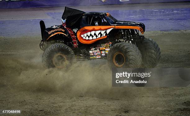 Monster Jam Madrid, one day event, is held on June 13, 2015 at the Estadio Vicente Calderon in Madrid, Spain. This event showcases products like...