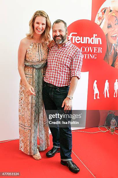 Monica Ivancan and Nikolaus Albrecht during the 'MyFair - Eine Erlebniswelt fuer mich' In Essen on June 13, 2015 in Essen, Germany.