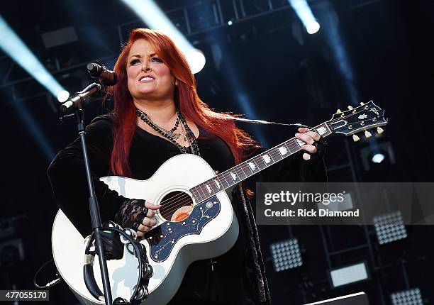 Singer Wynonna Judd of Wynonna & The Big Noise performs onstage during the 2015 CMA Festival on June 13, 2015 in Nashville, Tennessee.
