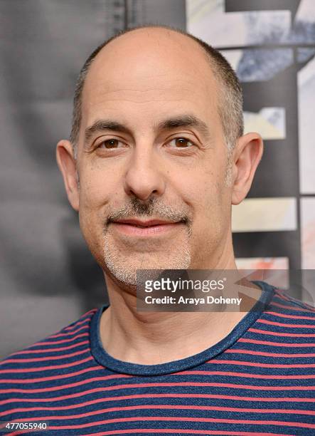Screenwriter David S. Goyer attends Coffee Talks: Screenwriters during the 2015 Los Angeles Film Festival at the Courtyard Marriott At L.A. Live on...