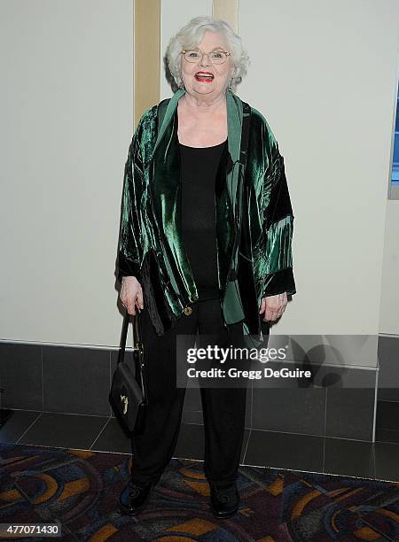 Actress June Squibb arrives at the 2015 Los Angeles Film Festival screening of "A Country Called Home" at Regal Cinemas L.A. Live on June 13, 2015 in...