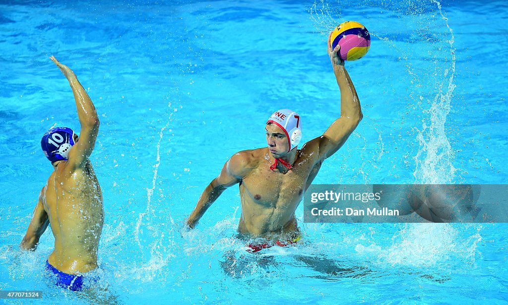 Water Polo - Day 1: Baku 2015 - 1st European Games