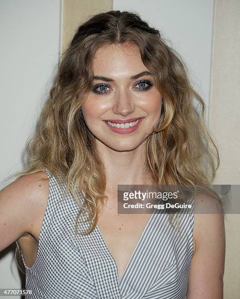 Actress Imogen Poots arrives at the 2015 Los Angeles Film Festival screening of "A Country Called Home" at Regal Cinemas L.A. Live on June 13, 2015...