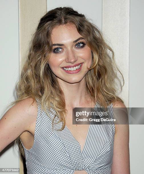 Actress Imogen Poots arrives at the 2015 Los Angeles Film Festival screening of "A Country Called Home" at Regal Cinemas L.A. Live on June 13, 2015...