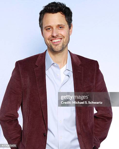 Comedian and TV personality Brian McDaniel poses after his performance at The Ice House Comedy Club on March 6, 2014 in Pasadena, California.