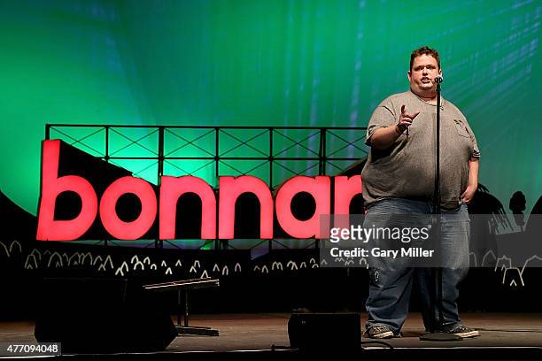Ralphie May performs during day 3 of the Bonnaroo Music & Arts Festival on June 13, 2015 in Manchester, Tennessee.