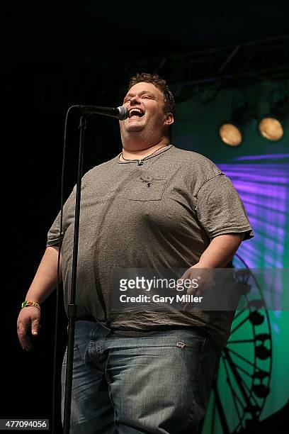 Ralphie May performs during day 3 of the Bonnaroo Music & Arts Festival on June 13, 2015 in Manchester, Tennessee.