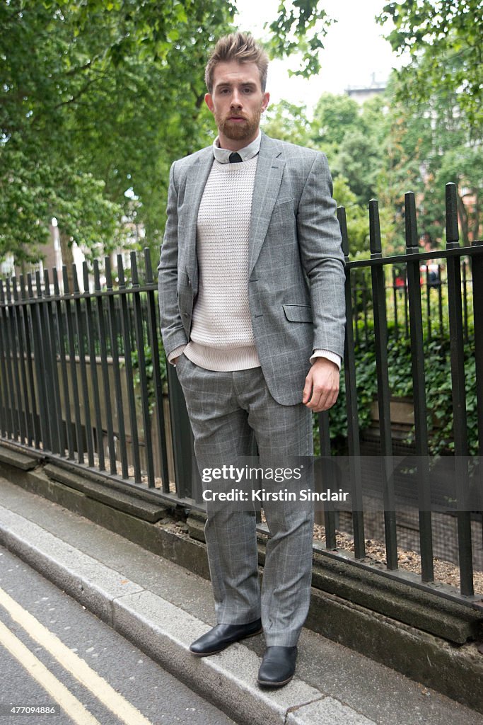 Street Style - London Collections: MEN SS16 - June 12 To June 15, 2015