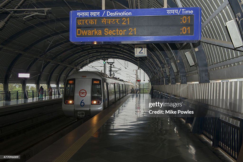 Delhi Metro, New Delhi, India