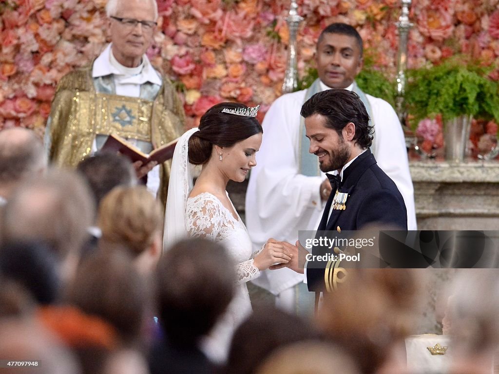 Ceremony And Arrivals:  Wedding Of Prince Carl Philip Of Sweden And Sofia Hellqvist