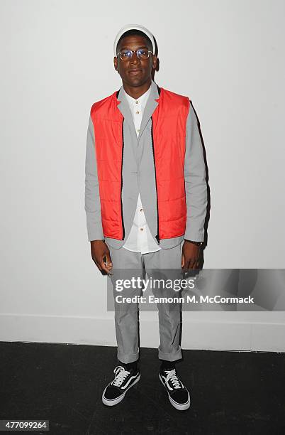 Labrinth attends the James Long show during The London Collections Men SS16 at on June 14, 2015 in London, England.