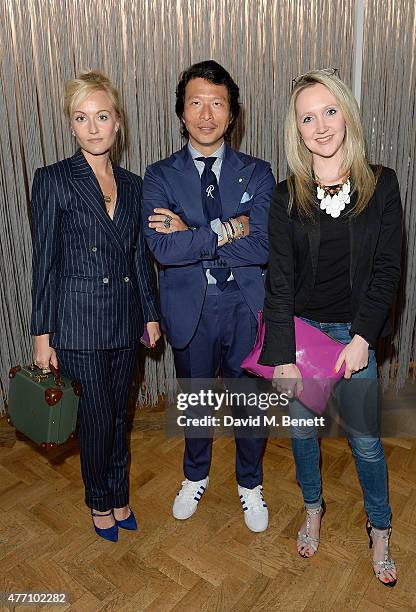 Sarah Ann Murray, Wei Koh and Abigail Hayhoe attend the brunch for REDA in collaboration with The Woolmark Company and Magnum celebrating 150 years,...