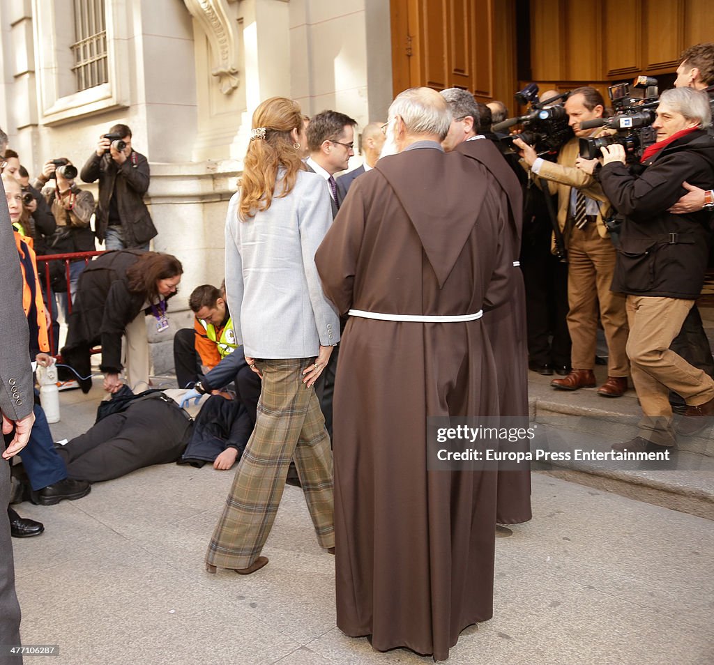 Princess Elena of Spain Attends the Traditional Thanksgiving to Medinaceli's Christ