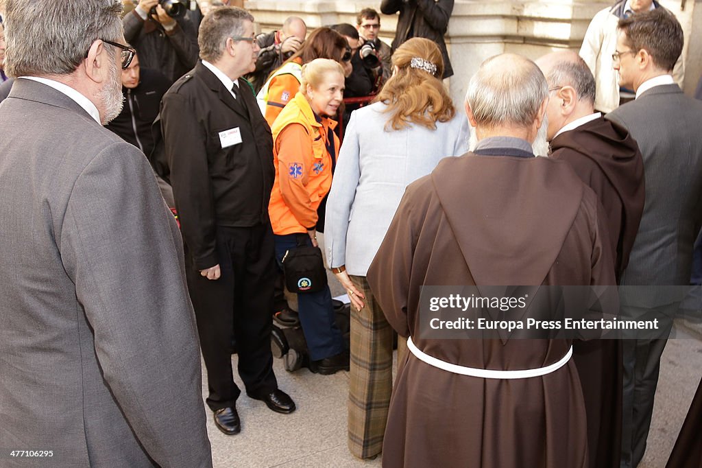 Princess Elena of Spain Attends the Traditional Thanksgiving to Medinaceli's Christ