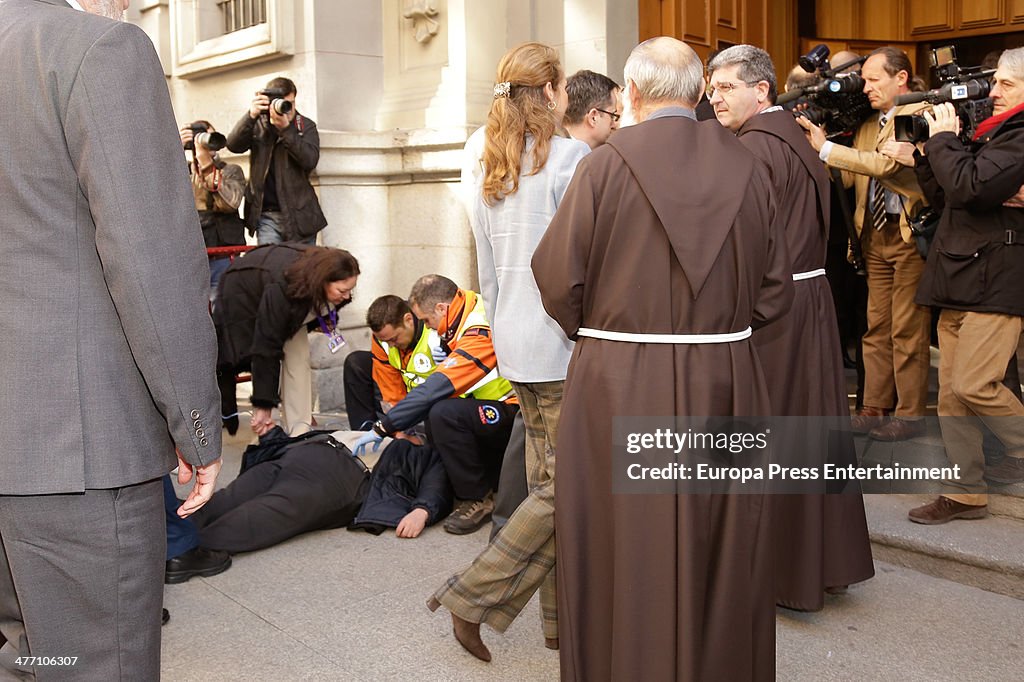 Princess Elena of Spain Attends the Traditional Thanksgiving to Medinaceli's Christ