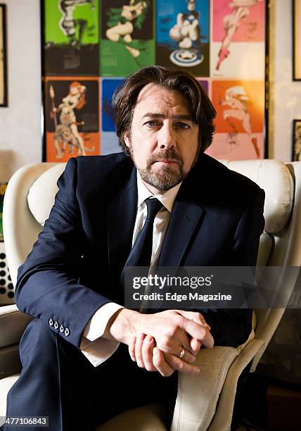 English television and radio presenter Jonathan Ross photographed during a portrait shoot at Hot Sauce TV studios, February 25, 2013.