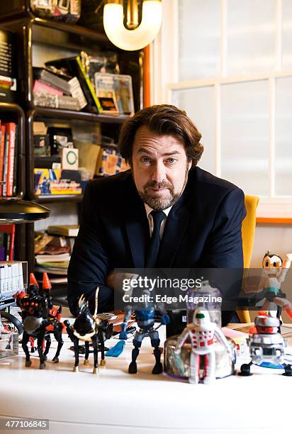 English television and radio presenter Jonathan Ross photographed during a portrait shoot at Hot Sauce TV studios, February 25, 2013.