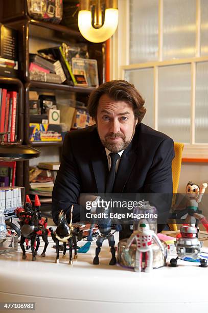 English television and radio presenter Jonathan Ross photographed during a portrait shoot at Hot Sauce TV studios, February 25, 2013.