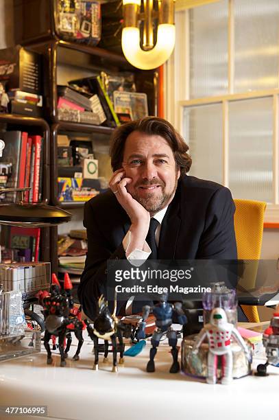 English television and radio presenter Jonathan Ross photographed during a portrait shoot at Hot Sauce TV studios, February 25, 2013.