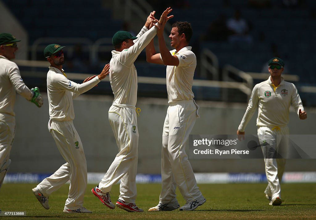 2nd Test - Australia v West Indies: Day 4