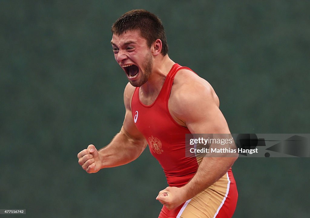 Wrestling Day 2: Baku 2015 - 1st European Games