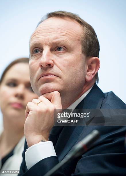 Danish Foreign Minister Martin Lidegaard attends a meeting of the foreign ministers from the Nordic, Baltic and Visegrad countries in Narva, Estonia...