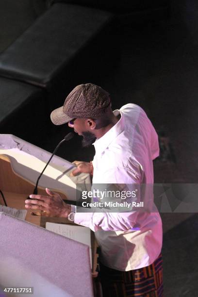 Yasiin Bey aka Mos Def speaks at the Music Exchange 2014, held at the  News Photo - Getty Images