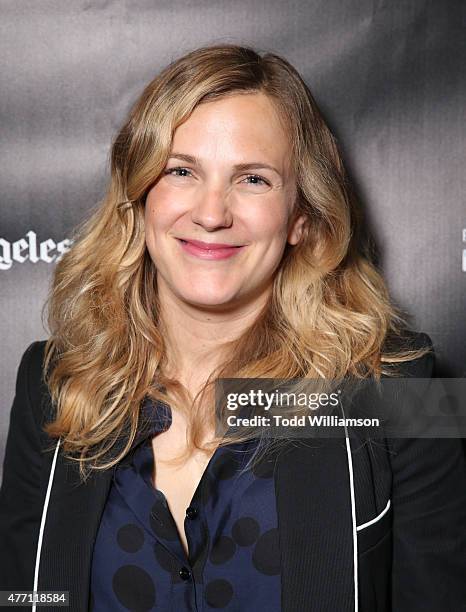 Director/Co-Writer Anna Axster attends the World Premiere of "A Country Called Home" at The 2015 Los Angeles Film Festival at Regal Cinemas L.A. Live...