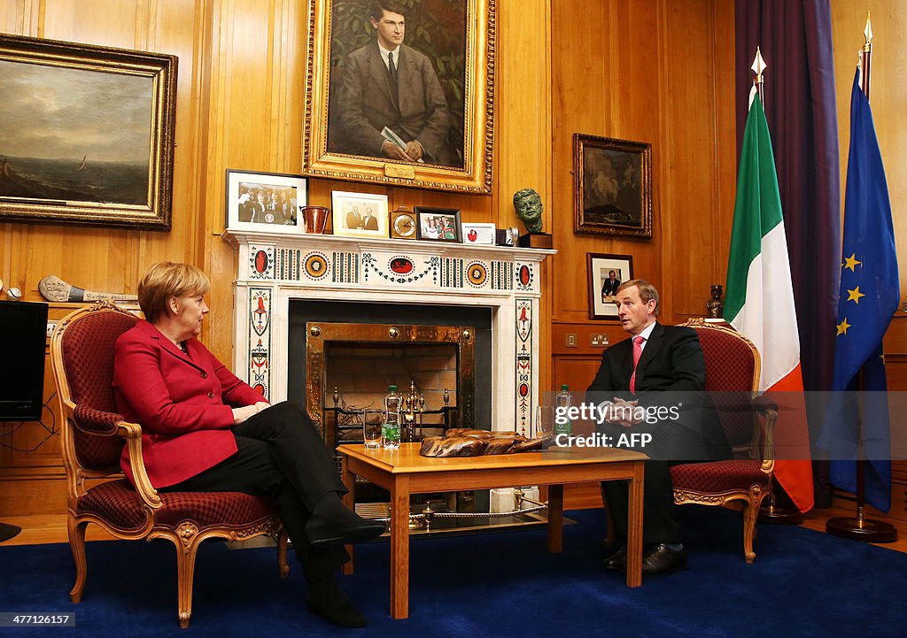 IRELAND-GERMANY-DIPLOMACY