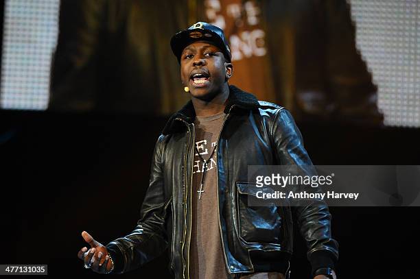 Jamal Edwards attends as Free The Children hosts their debut UK global youth empowerment event, We Day at Wembley Arena on March 7, 2014 in London,...
