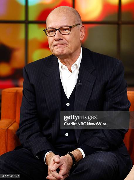 Harry Smith appears on NBC News' "Today" show --