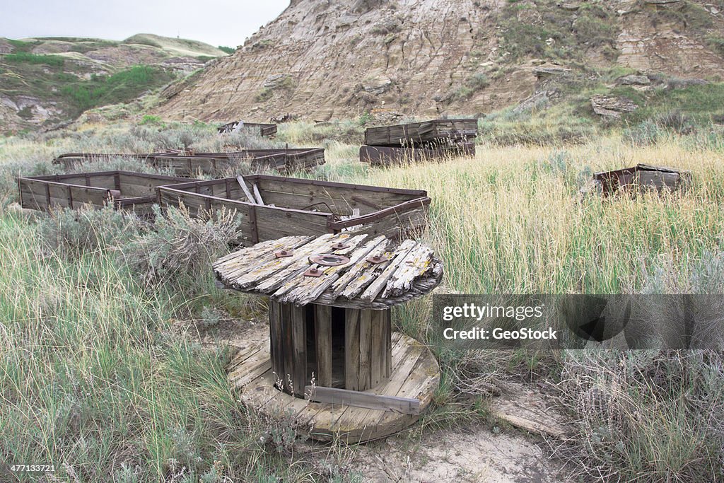 Coal mining relics