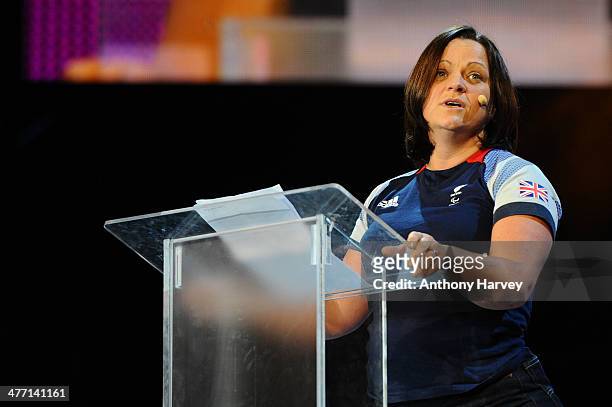 Martine Wright attends as Free The Children hosts their debut UK global youth empowerment event, We Day at Wembley Arena on March 7, 2014 in London,...